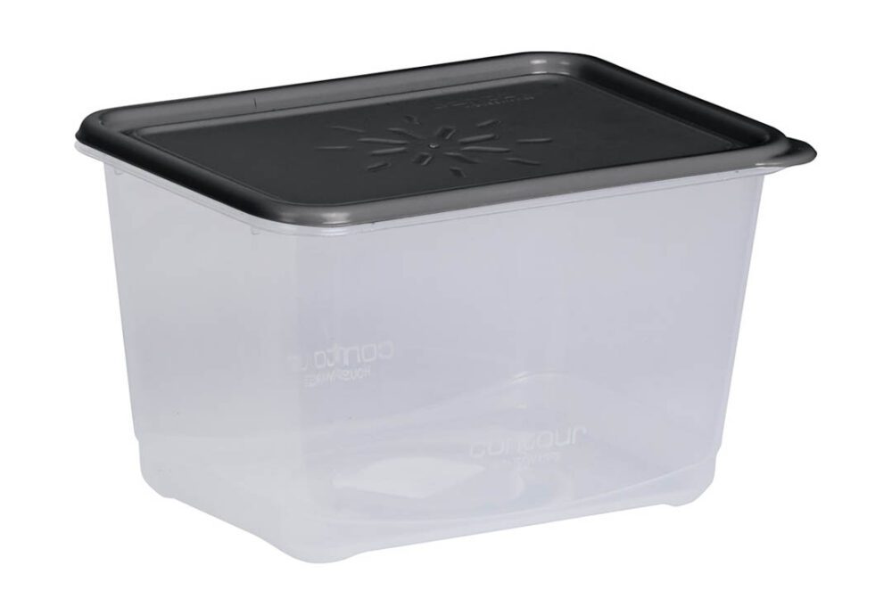 Contour 900ML Rectangular Container & Lid - Buzz Trading 104